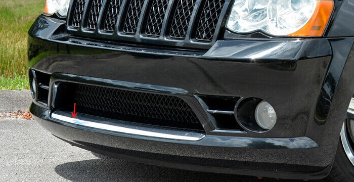 Custom Jeep Grand Cherokee  SUV/SAV/Crossover Bumper Filler (2005 - 2010) - $90.00 (Part #JP-001-BF)